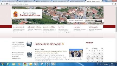 Imagen Santiuste de Pedraza estrena su sitio digital